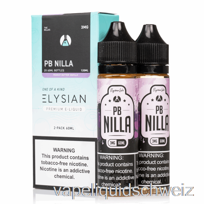 Pb Nilla – Elysian Labs – 120 Ml 0 Mg Vape Ohne Nikotin